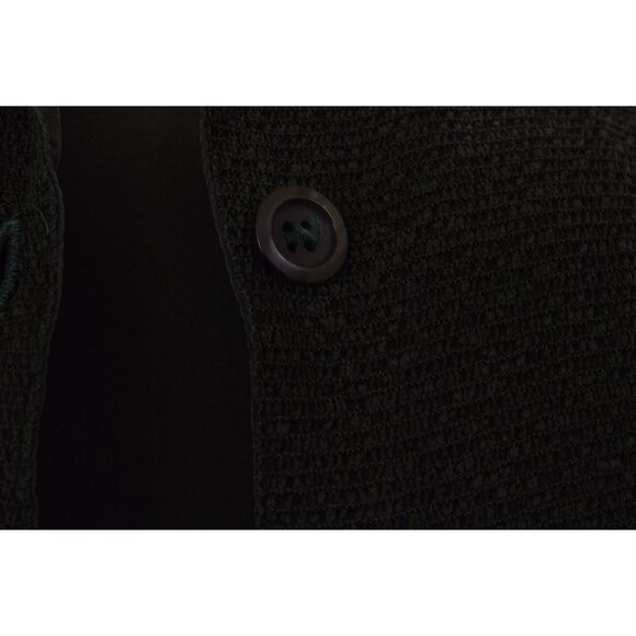 Vintage 90s Hunter Green 2 pc Jacket + blouse - Picture 5 of 10